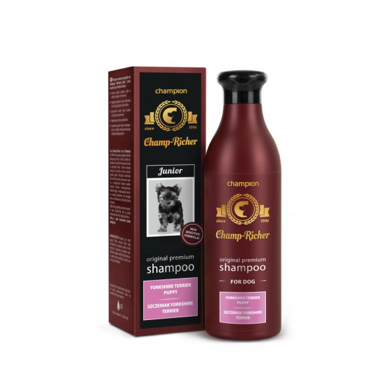 Șampon Champ Richer – Îngrijire Profesională pentru Puii de Yorkshire Terrier, 250 ml